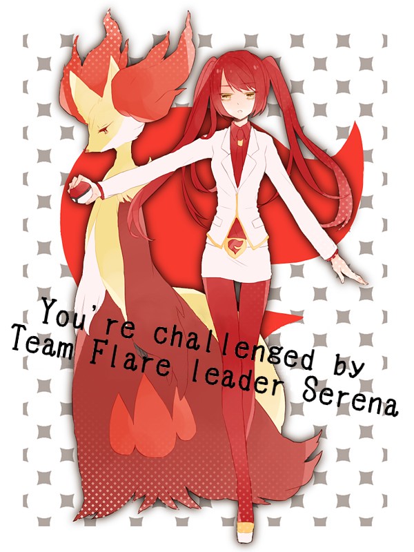 delphox poke_ball pokemon pokemon_(game) pokemon_xy serena_(pokemon) team_flare team_flare_(cosplay)