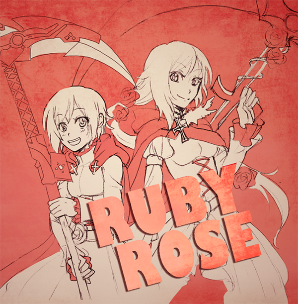 bloodycolor dual_persona ruby_rose rwby tagme