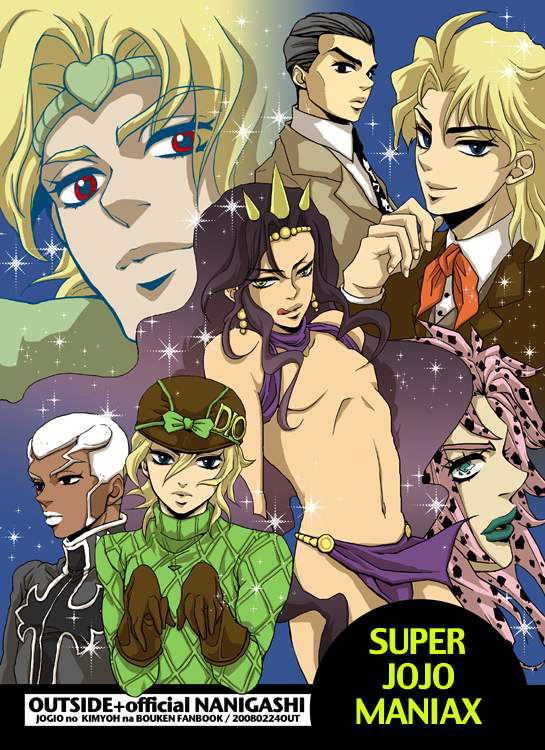 cars_(character) diavolo diego_brando dio_brando enrico_pucci jojo's_bizarre_adventure jojo_no_kimyou_na_bouken kira_yoshikage steel_ball_run