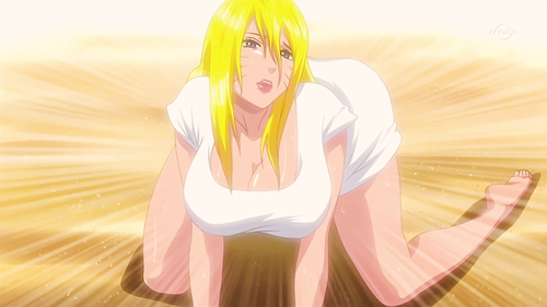 1girl blonde_hair genderswap long_hair naruto