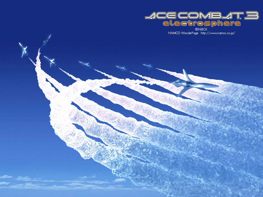 ace_combat airplane airplanes artist_request clouds sky smoke tagme