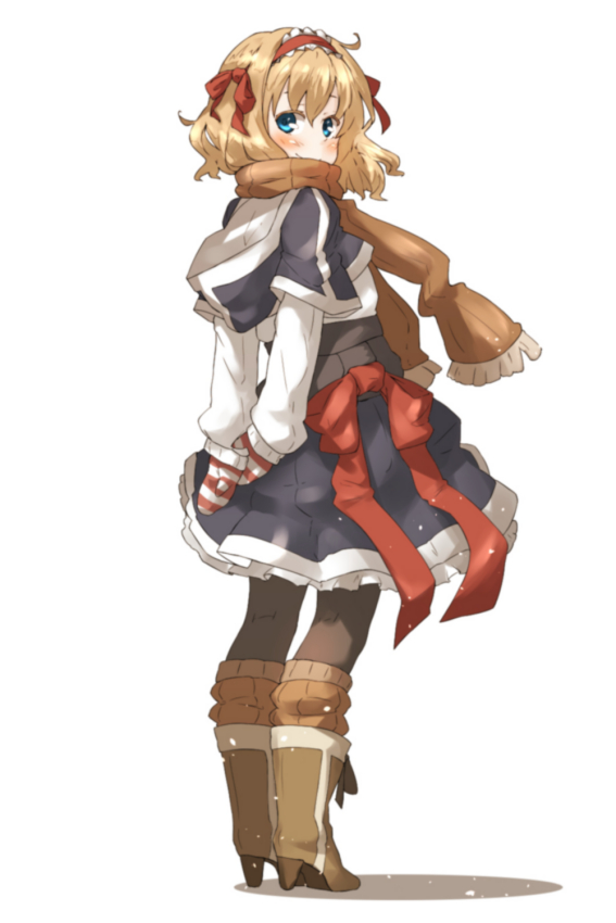 1girl alice_margatroid amonitto blonde_hair blue_eyes solo touhou