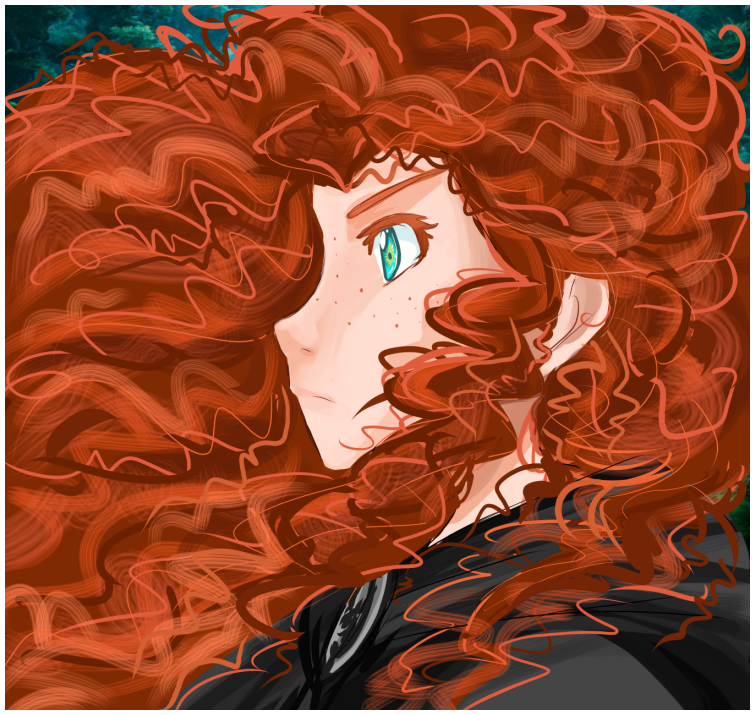 brave curly_hair disney drew_winchester green_eyes hair merida pixar scotland skydrew tagme