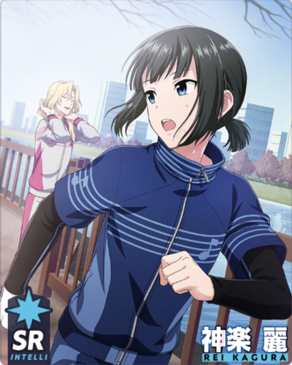 black_eyes black_hair character_name idolmaster_side-m_growing_stars jacket kagura_rei short_hair