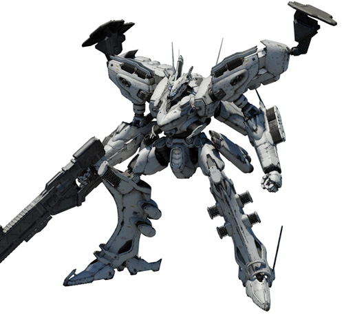 armored_core armored_core:_for_answer gun mecha missiles white_glint