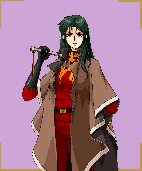 green_eyes gundam gundam_0083 long_hair military military_uniform uniform yuuki_(silent_moon)