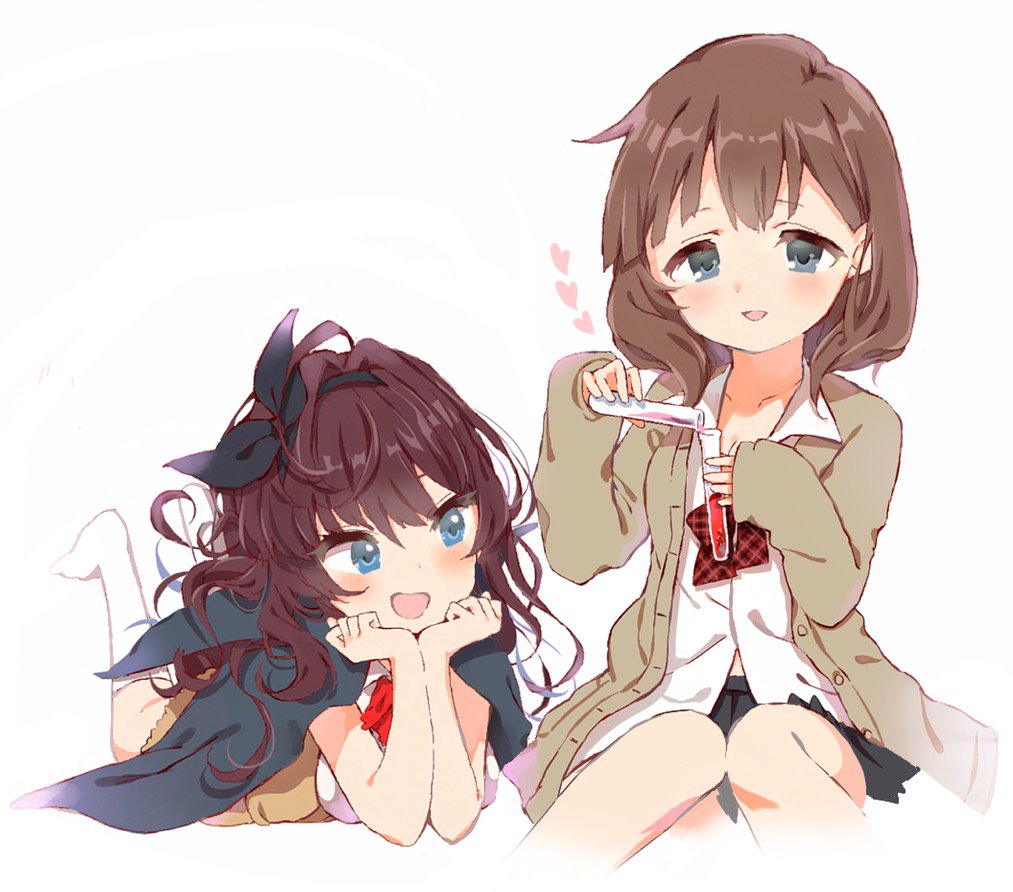 2girls cosplay costume_switch ichinose_shiki idolmaster idolmaster_cinderella_girls multiple_girls sakuma_mayu