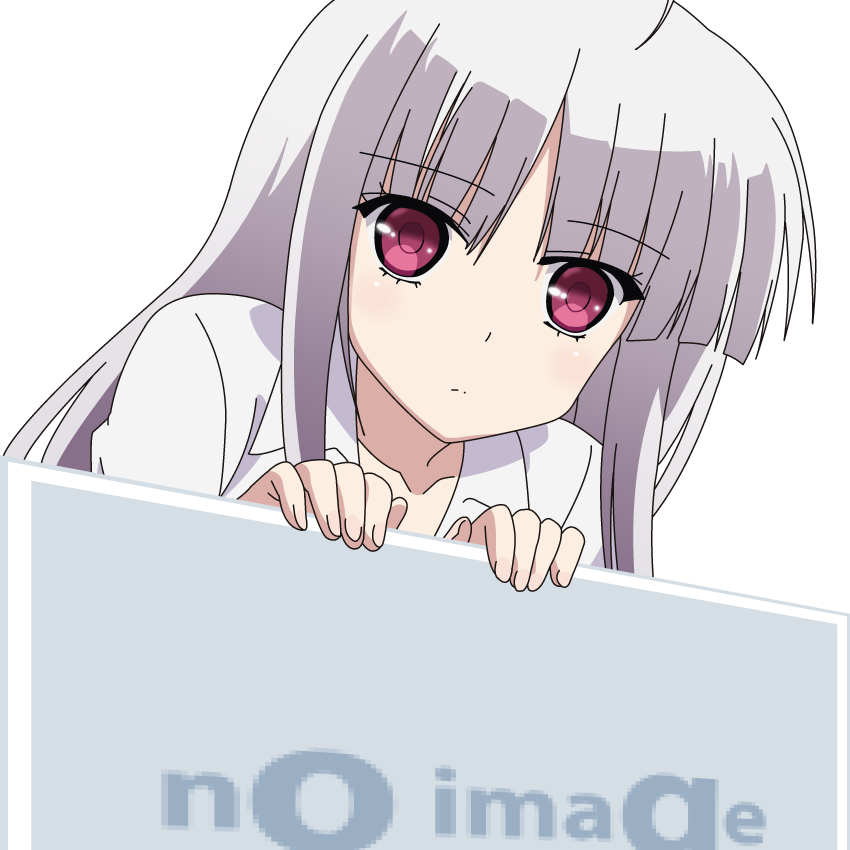1girl absolute_duo long_hair mugen_ouka no_image pixiv red_eyes silver_hair solo vector_trace yurie_sigtuna