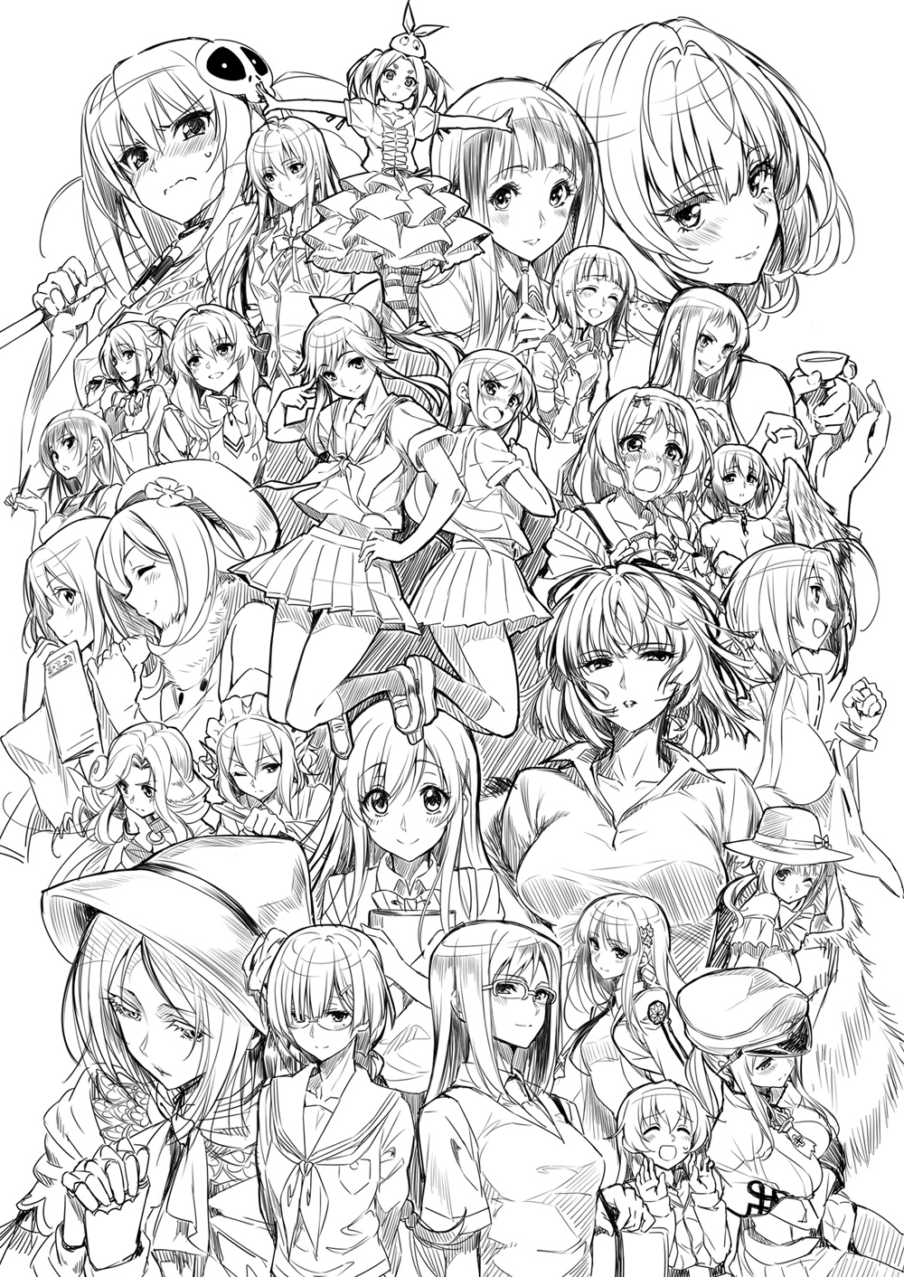 6+girls :d ^_^ ahoge aila_jyrkiainen akagami_no_shirayukihime android angel_wings ano_hi_mita_hana_no_namae_wo_bokutachi_wa_mada_shiranai. aragaki_ayase arms_behind_back ashisu_sahoto azuki_miho bag bakuman bangs bare_shoulders belt bloodborne blunt_bangs blush bonnet book bow braid breastplate breasts carpaccio chain cleavage closed_eyes collar collarbone crying crying_with_eyes_open dress drill_hair dungeon_ni_deai_wo_motomeru_no_wa_machigatteiru_darou_ka elf eyelashes female fubuki_(onepunch_man) full_body girls_und_panzer glasses gloves graf_zeppelin_(kantai_collection) gundam gundam_build_fighters hair_bow hair_ornament hair_over_one_eye hair_ribbon hairband hairclip hand_on_hip hands_together haqua_d'rot_herminium hat highres hiiragi_shinoa hyouka idolmaster idolmaster_cinderella_girls igawa_emi ikaros inou-battle_wa_nichijou-kei_no_naka_de japanese_clothes juumonji_kaho kami_nomi_zo_shiru_sekai kantai_collection kneehighs kushikawa_hatoko loafers long_hair looking_at_viewer love_plus mahouka_koukou_no_rettousei maid_headdress mangaka-san_to_assistant-san_to miko military_hat mole mole_under_eye monochrome monogatari_(series) multiple_girls munechika musubi navel necktie okita_sawa one_eye_closed onepunch_man ononoki_yotsugi open_mouth ore_no_imouto_ga_konna_ni_kawaii_wake_ga_nai owari_no_seraph pantyhose pen piromizu plain_doll pleated_skirt pointy_ears ponytail ribbon sachi_(sao) sakazuki scarf school_bag school_uniform seiyuu_connection sekirei serafuku shiba_miyuki shigatsu_wa_kimi_no_uso shiraishi_urara shirayuki_(akagami_no_shirayukihime) shoes short_hair skirt smile sora_no_otoshimono striped striped_legwear sweatdrop sword_art_online syr_flover takagaki_kaede takane_manaka tari_tari tears torn_clothes tsurumi_chiriko twintails utawareru_mono:_itsuwari_no_kamen v wings yahari_ore_no_seishun_lovecome_wa_machigatteiru. yamada-kun_to_7-nin_no_majo yukinoshita_yukino