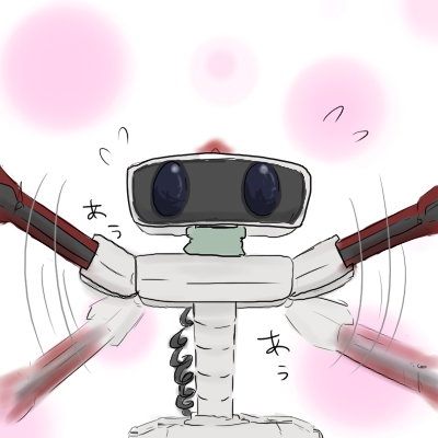 r.o.b. robot sweat tuti waving wire