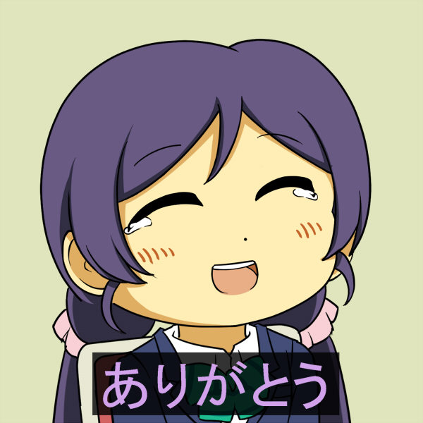 1girl blush closed_eyes comic love_live!_school_idol_project low_twintails scrunchie shiitake_nabe_tsukami solo tears toujou_nozomi translation_request twintails