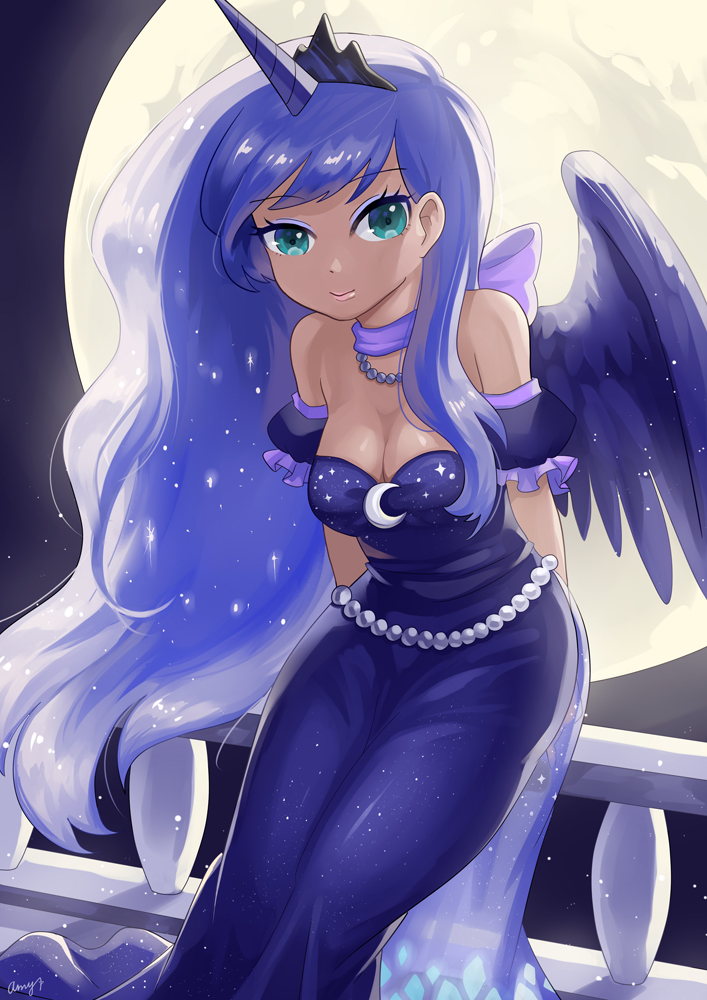 amy30535 commentary_request luna_(my_little_pony) my_little_pony wings