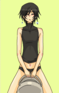 1boy animated animated_gif artist_request bag code_geass lelouch_lamperouge lowres solo source_request underwear