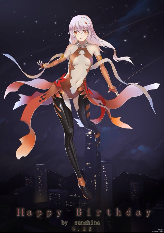1girl bare_shoulders black_legwear breasts center_opening cleavage commentary_request detached_sleeves elbow_gloves fingerless_gloves gloves guilty_crown hair_ornament hairclip looking_at_viewer navel pink_hair red_eyes smile solo sunshine_(1638509769) twintails yuzuriha_inori