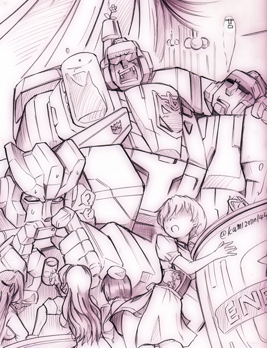 3boys 4girls 80s ? alcohol ashigara_(kantai_collection) astrotrain beer beer_can beer_mug beret black_hair blitzwing blonde_hair braid breasts can cellphone cleavage closed_eyes crossover cup decepticon drink drinking drunk energon flower glass hairband hat iphone japanese_clothes jun'you_(kantai_collection) kamizono_(spookyhouse) kantai_collection long_hair machine machinery mecha monochrome mug multiple_boys multiple_girls octane_(transformers) oldschool open_mouth personification phone ponytail robot science_fiction short_hair silver_hair single_braid sitting skirt smartphone smile takao_(kantai_collection) thigh-highs transformers uniform unryuu_(kantai_collection)
