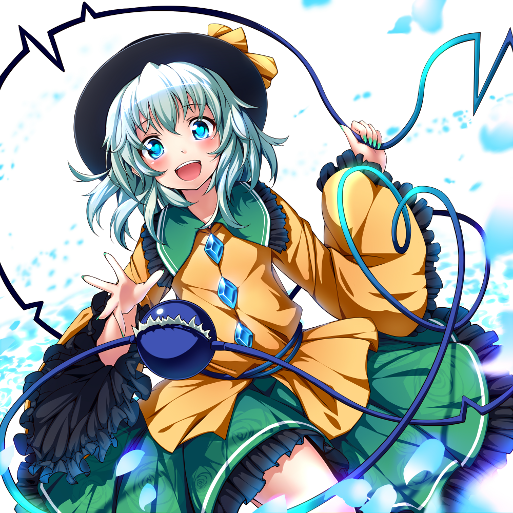 1girl komeiji_koishi solo touhou ugume