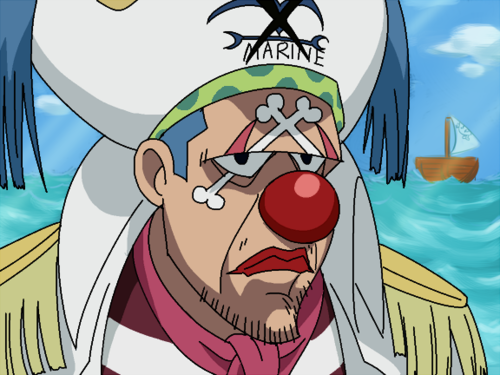 alternate_costume buggy_the_clown clown_nose lipstick lowres makeup one_piece tagme what_if