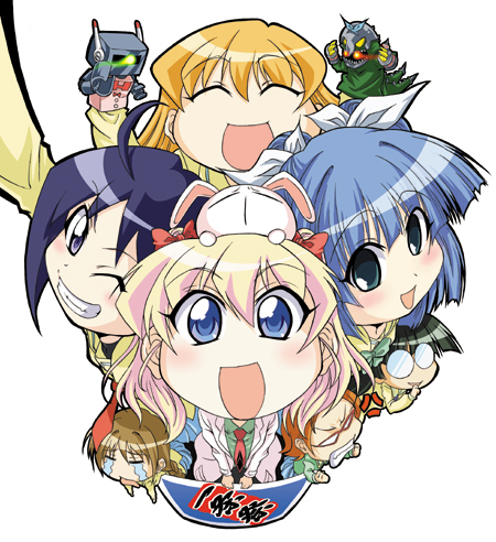 blue_eyes box bunny closed_eyes fisheye glasses grin hand_puppet hand_puppets katagiri_himeko lowres mesousa momose_kurumi open_mouth pani_poni_dash pani_poni_dash! puppet rabbit rebecca_miyamoto school_uniform shiratori_suzune smile source_request suzuki_sayaka tachibana_rei tears uehara_miyako white_background