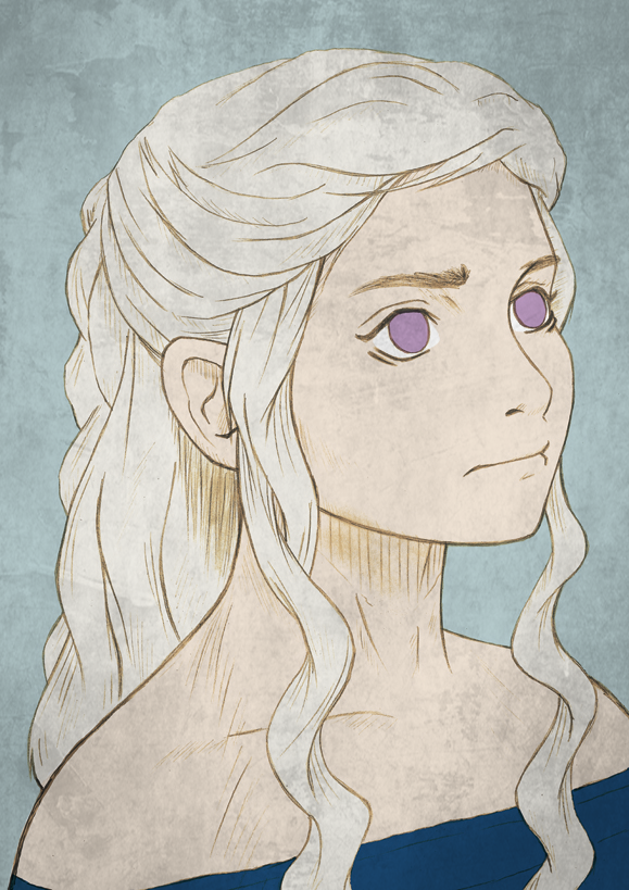 1girl cute czechonski daenerys dragon dragons game_of_thrones imaginatoria kawaii marcin mother targaryen