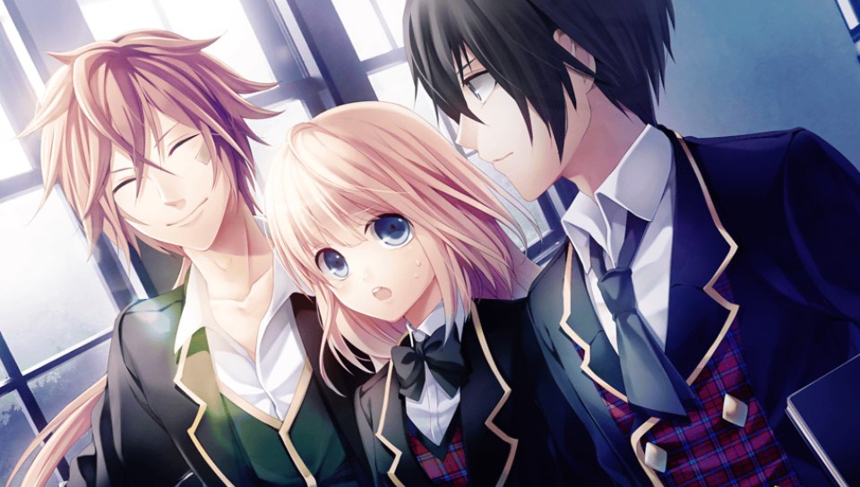 blonde_hair blue_eyes eikoku_tantei_mysteria emily_(eikoku_tantei_mysteria) erlock_holmes shiroma william_h_watson