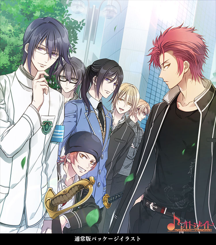 brown_eyes fushimi_saruhiko gakuen_k kusanagi_izumo munakata_reishi red_hair suou_mikoto_(k) totsuka_tatara yata_misaki yatogami_kurou