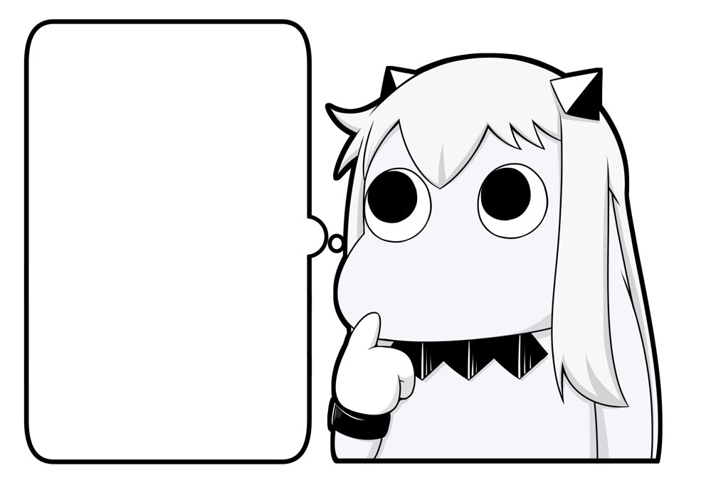 (o)_(o) bangs black_eyes commentary exploitable finger_to_mouth greyscale hair_between_eyes horns kantai_collection long_hair looking_up mittens monochrome moomin muppo northern_ocean_hime sazanami_konami shinkaisei-kan simple_background solo thinking thought_bubble white_background white_hair