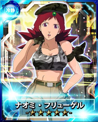 00s 1girl breasts female gloves hair_ornament hat large_breasts long_hair looking_at_viewer naomi_fluegel official_art redhead solo spiky_hair zoids zoids_shinseiki/zero