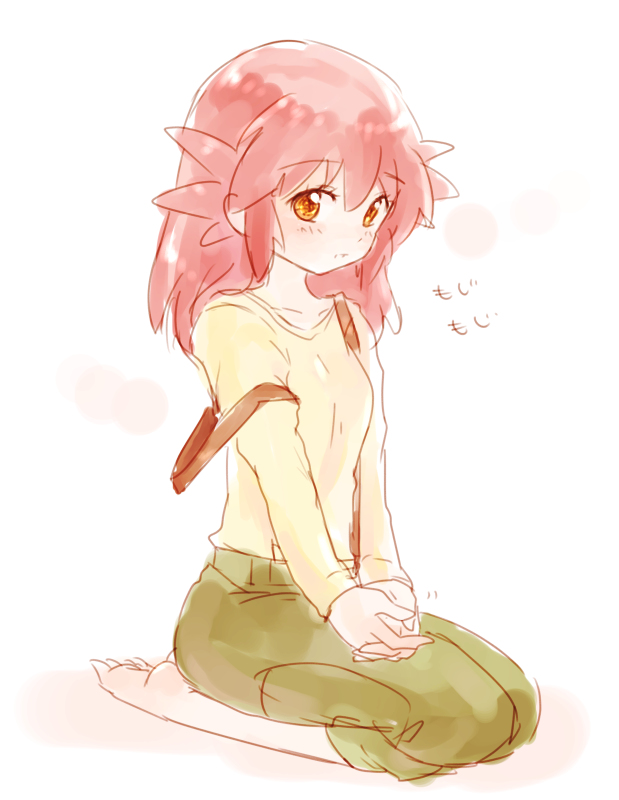 alternate_hairstyle manon_(pokemon) pokemon pokemon_(anime) seiza sitting yuki56