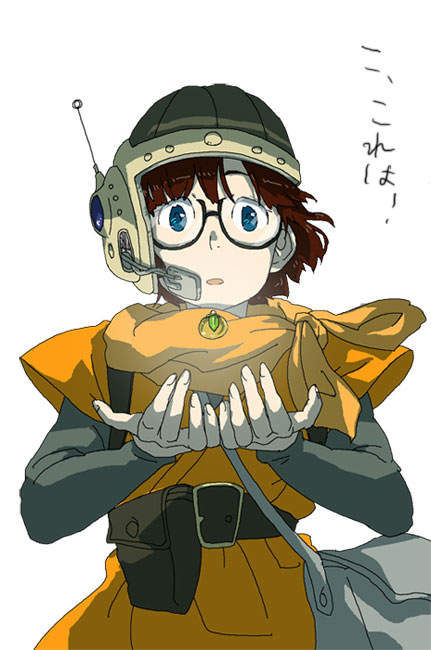 chrono_trigger glasses helmet lucca_ashtear solo terao_(teraisan) translated translation_request
