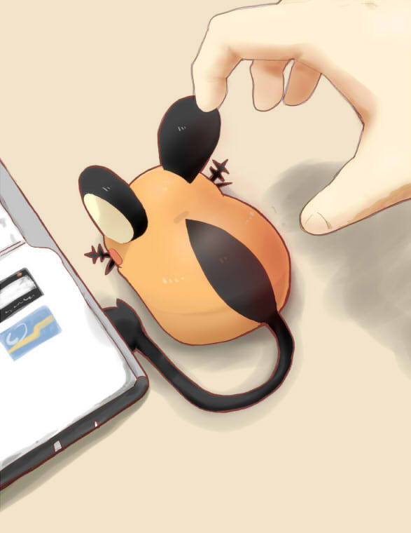 azuma_minatsu computer_mouse dedenne hands mouse mousepad pokemon pokemon_(creature)