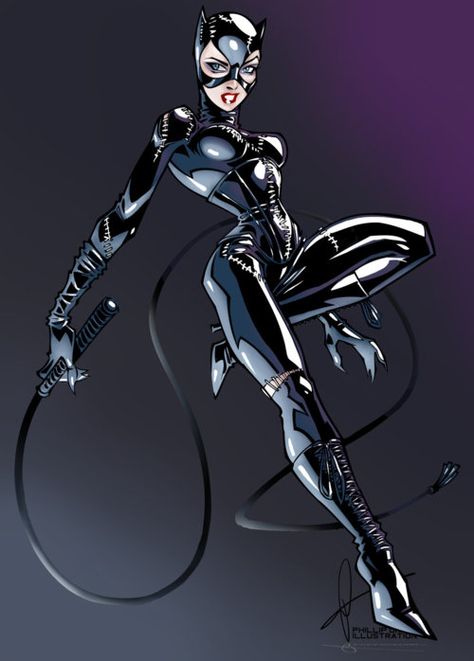 1girl batman_(series) blue_eyes bodysuit boots cat_ears catsuit catwoman corset dc_comics eyeshadow full_body gloves gradient_background high_heel_boots high_heels knee_boots lace-up_boots leather leather_boots lipstick makeup mask red_lipstick selina_kyle skin_tight solo stitching whip