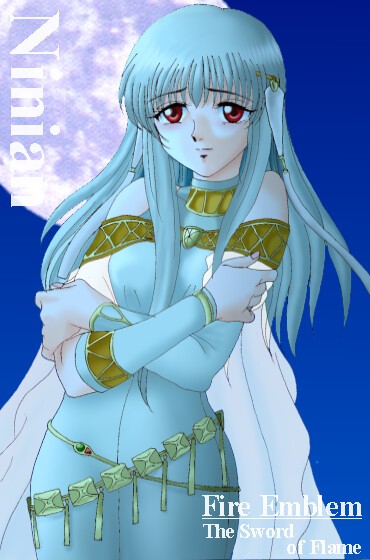 1girl female fire_emblem highres ninian_(fire_emblem) nintendo solo starlight_express tagme