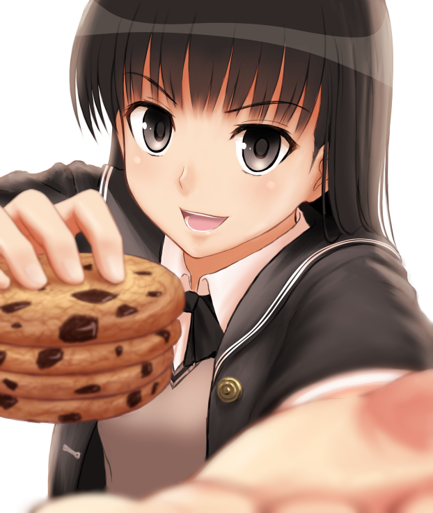 1girl amagami ayatsuji_tsukasa food misoinu tagme