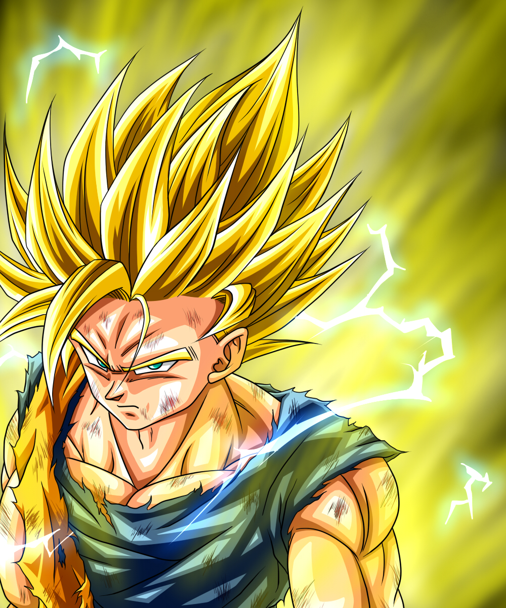 dragon_ball dragonball_z son_gokuu super_saiyan super_saiyan_2