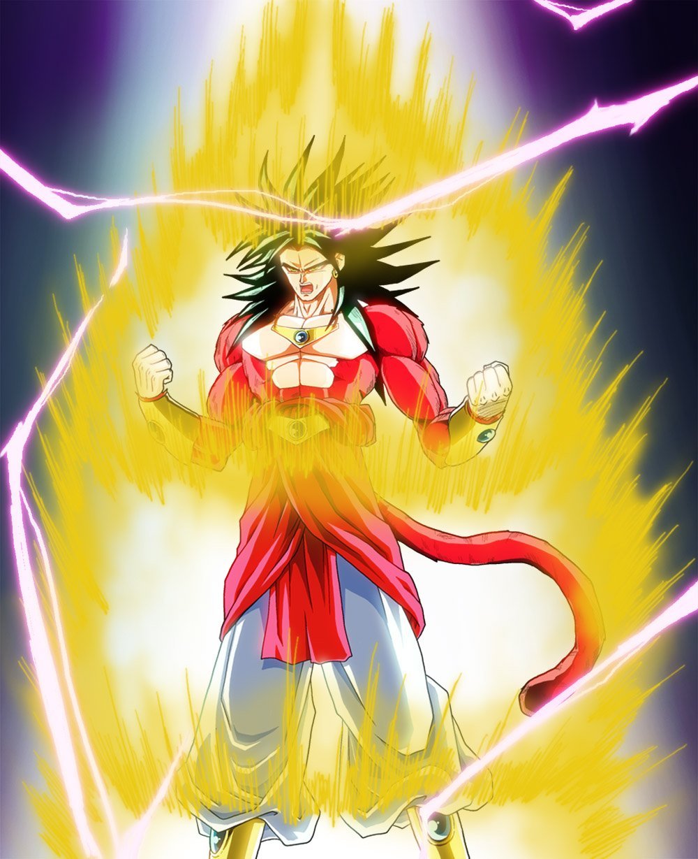 broly dragon_ball dragonball_z super_saiyan super_saiyan_4