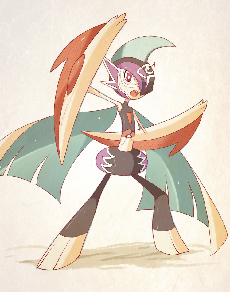 10s 1boy alternate_costume gallade pokemon pokemon_(game) pokemon_oras sally_(luna-arts)