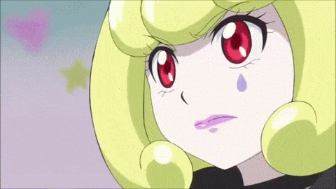 3girls animated animated_gif boots cure_princess cure_tender dark_persona dress fighting hair_ornament hair_ribbon happinesscharge_precure! heart_hair_ornament hikawa_iona hikawa_maria jewelry knee_boots long_hair lowres magical_girl multiple_girls ponytail precure purple_dress purple_hair queen_mirage ribbon shirayuki_hime