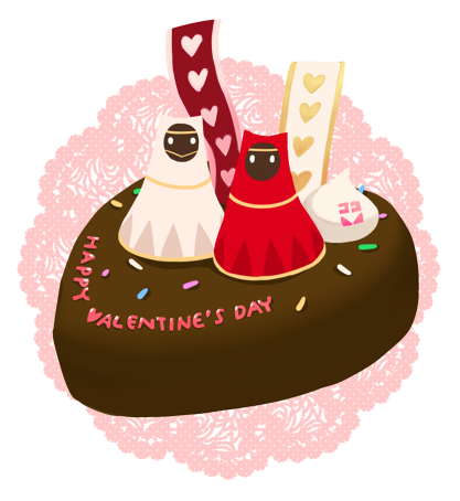 alternate_color chocolate couple english happy_valentine journey lowres raven_(ambrosia) scarf traveler valentine