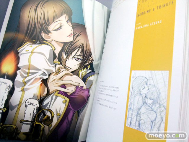 1boy 1girl age_difference artbook blush book breast_grab breasts brown_hair candle code_geass couple curtains dress erect_nipples family grabbing happy hug incest jacket large_breasts lelouch_lamperouge lipstick long_hair makeup marianne_vi_britannia mother_and_son nakajima_atsuko naughty_face nipples open_book photo sideboob sketch smile violet_eyes watermark