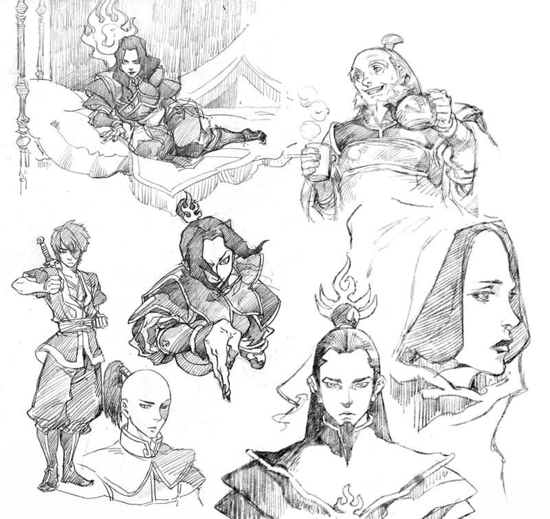 2girls 3boys armor avatar:_the_last_airbender avatar_(series) avici azula bad_id brother_and_sister family father_and_daughter father_and_son iroh monochrome mother_and_daughter mother_and_son multiple_boys multiple_girls nickelodeon ozai prince princess royal siblings sketch uncle_and_nephew uncle_and_niece ursa_(avatar) zuko