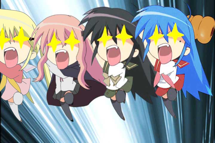 +_+ 4girls black_legwear chibi chocolate_cornet crossover hayate_no_gotoku! izumi_konata kugimiya_rie louise_francoise_le_blanc_de_la_valliere lucky_star multiple_crossover multiple_girls odd_one_out photoshop sanzen'in_nagi school_uniform screencap seiyuu_connection shakugan_no_shana shakugan_no_shana-tan shana shana-tan thigh-highs you_gonna_get_raped zero_no_tsukaima zettai_ryouiki