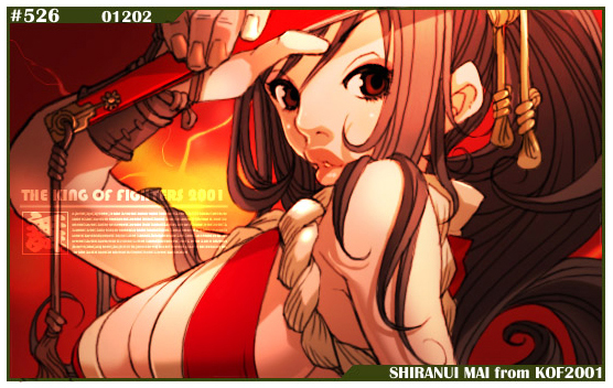 1girl breasts brown_hair cleavage falcoon fatal_fury gloves huge_breasts king_of_fighters large_breasts shiranui_mai sideboob snk solo the_king_of_fighters