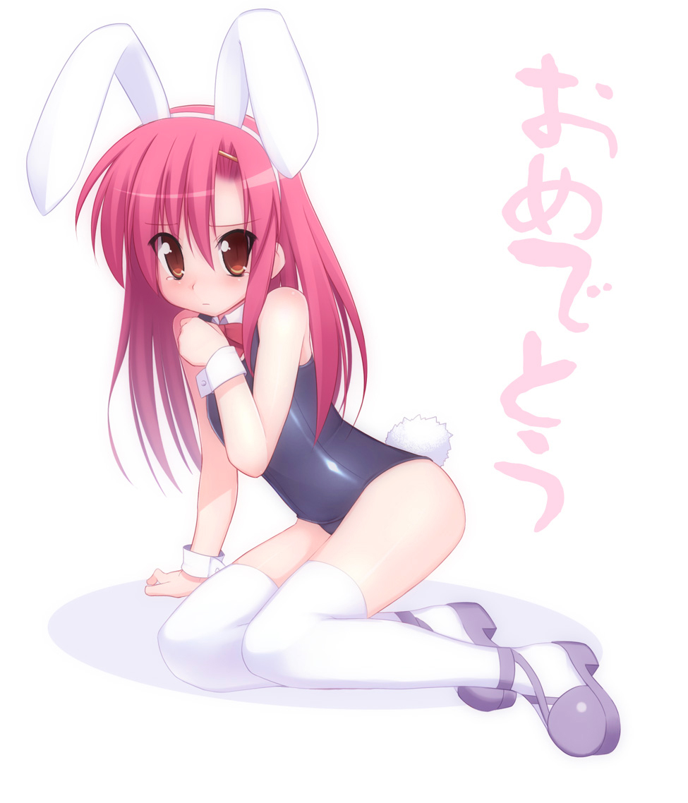 animal_ears bunnysuit hayate_no_gotoku! hoppege katsura_hinagiku rabbit_ears