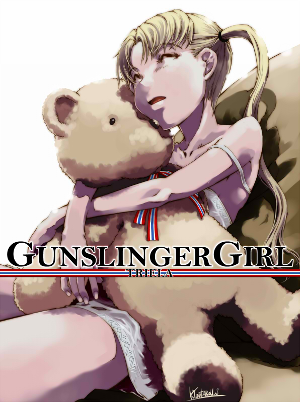 00s gunslinger_girl kyoutarou stuffed_animal stuffed_toy teddy_bear triela