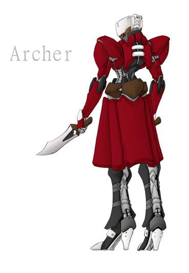 archer crossover fate/stay_night fate_(series) five_star_stories mecha zou_azarashi