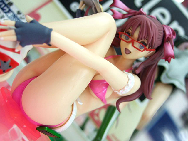 1girl air_gear bikini figure glasses model noyamano_ringo photo solo swimsuit