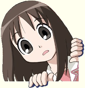 1girl azumanga_daioh brown_hair kasuga_ayumu lowres school_uniform serafuku solo