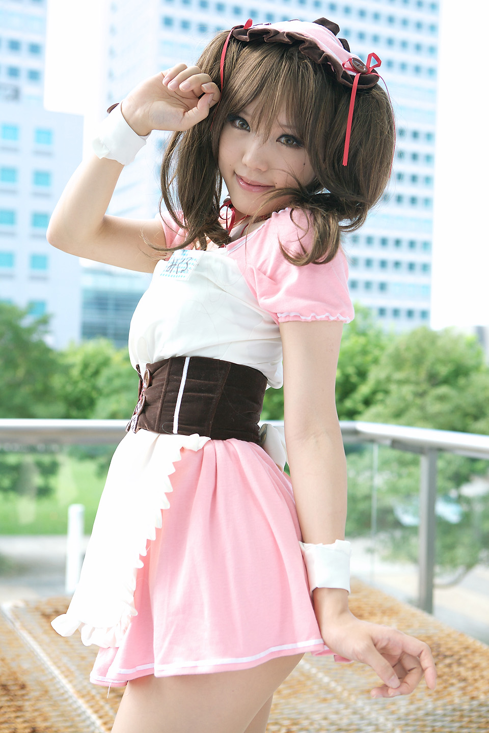 1girl asahina_mikuru asahina_mikuru_(cosplay) asian cosplay highres kipi-san looking_at_viewer photo real_life solo suzumiya_haruhi_no_yuuutsu