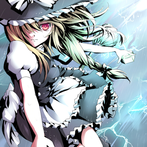 hat kirisame_marisa myaaco red_eyes touhou witch_hat