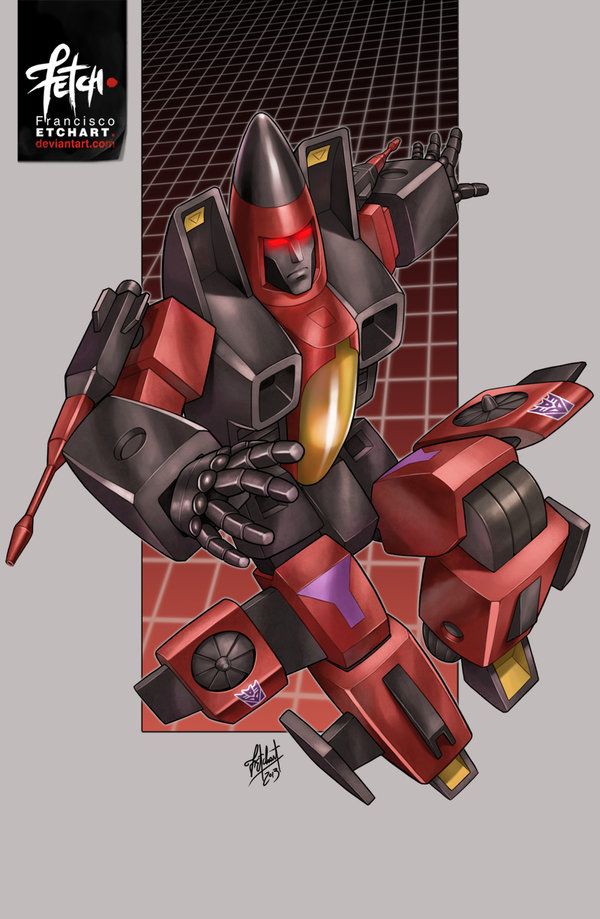 2013 dated decepticon deviantart_username energy_cannon franciscoetchart glowing glowing_eyes insignia mecha realistic red_eyes robot science_fiction signature thrust transformers watermark